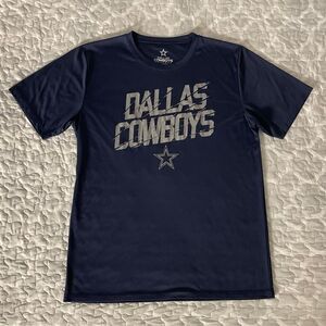 [Size Large] NFL Dallas Cowboys  Authentic Athletic Graphic Shirt Navy